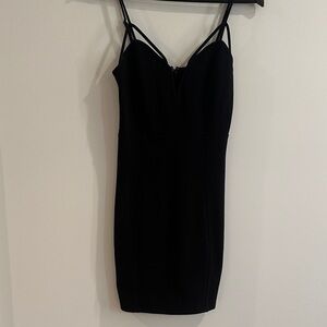 Black Spaghetti Strap Dress